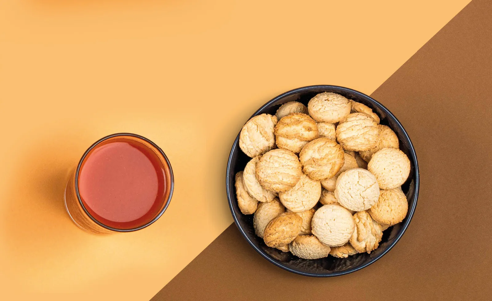 Pausa da tarde: Biscoito Caseiro e um chá.