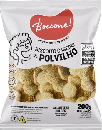 Embalagem Biscoito Caseiro Polvilho 200g