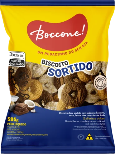 Embalagem Biscoito Sortido 595g
