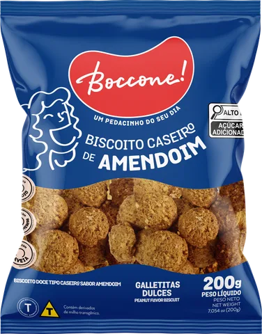 Embalagem Biscoito Caseiro Amendoim