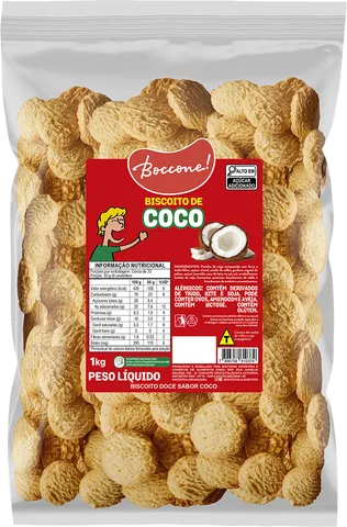 Embalagem Biscoito de Coco 1kg