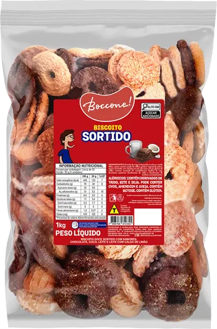 Embalagem Biscoito Sortido 1kg