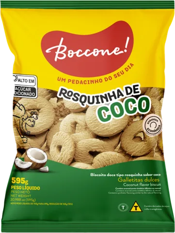 Embalagem Rosquinha de Coco