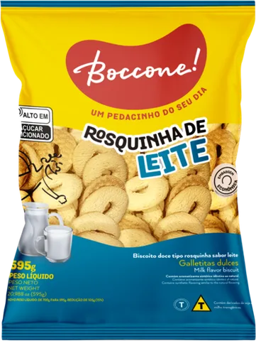 Embalagem Rosquinha de Leite